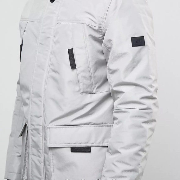 Jack & Jones Parka with Faux Fur Hood - Picture 6 of 8